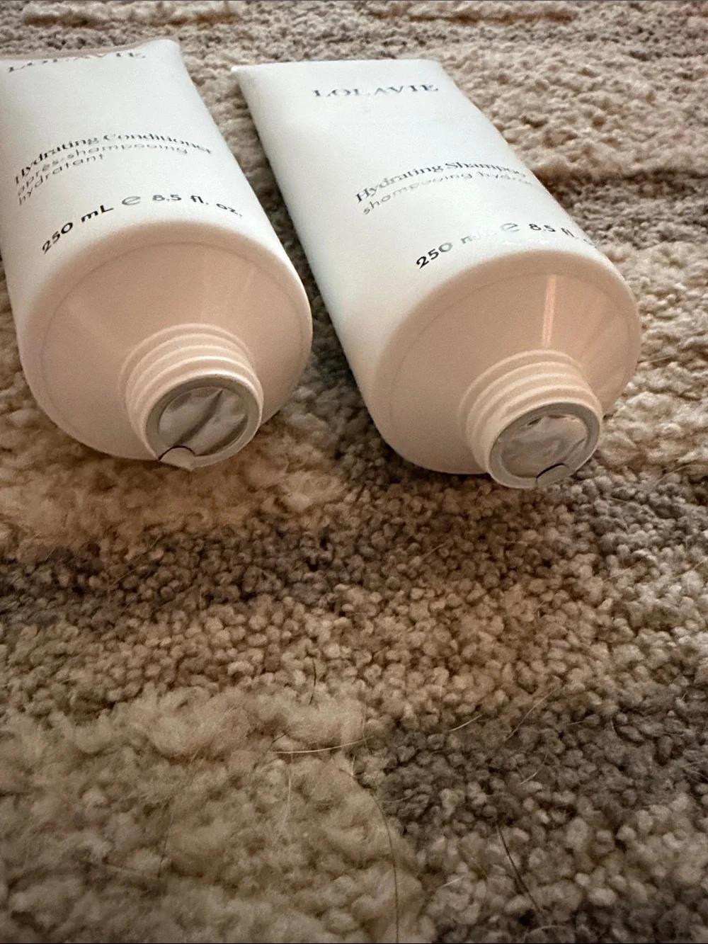 Lolavie hydrating shampoo and conditioner